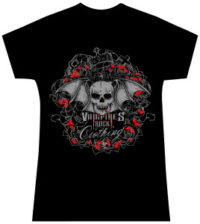Womens Vampires Rock T Shirt