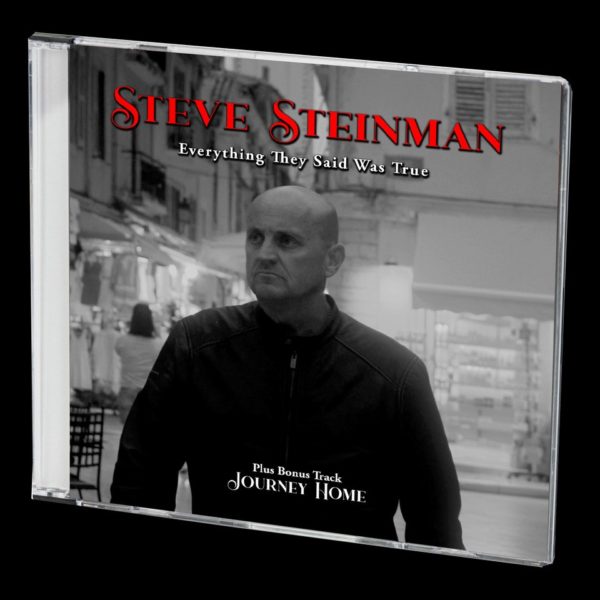 Steve Steinman - Everything they said was true single cover